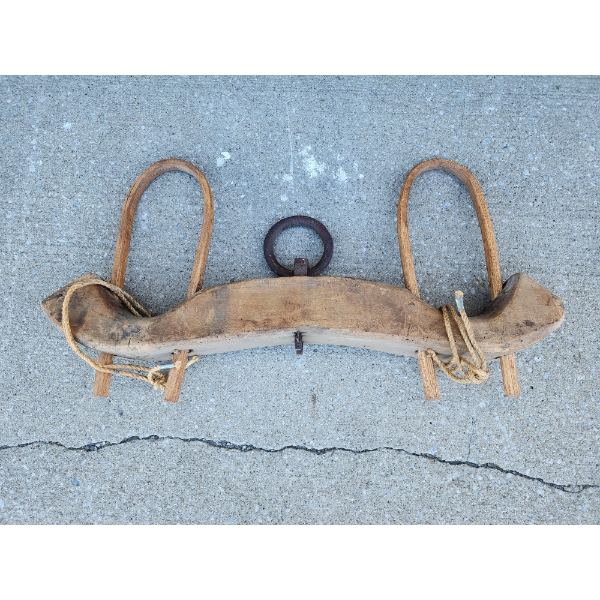 Antique Wooden Ox Yoke