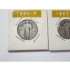 Image 2 : Three U.S. Standing Liberty 90% Silver Quarters: 1925-P, 1927-P, 1927-P FV: $0.75