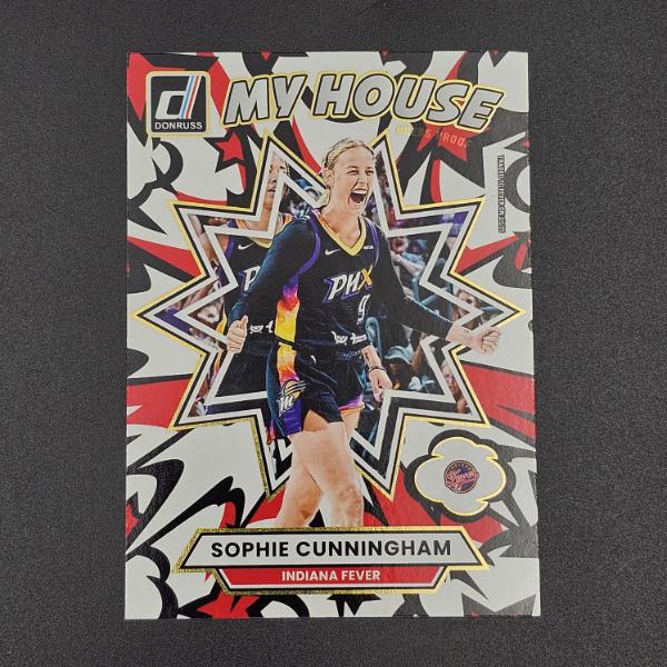 2025 Panini Donruss WNBA My House Press Proof Sophie Cunningham Indiana Fever Sports Trading Card