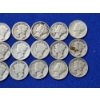 Image 3 : Assorted Years Silver Mercury Dimes FV: $1.50 & 1962 Silver Canadian Dime ASW 0.06oz