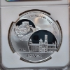 Image 7 : NGC PF70 ULTRA CAMEO Graded Smithsonian Institution 2014 China 1 Oz .999 Silver Panda Official Mint 