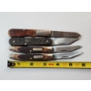 Image 6 : x4 Vintage Knives Including Old Timer, Winchester, and Imperial