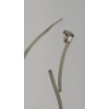 Image 3 : Sterling Silver 7.5" Bracelet, Sea Horse Earring & Scrap Sterling Necklace - Weight: 12.0g