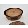 Image 4 : Vintage Ovel Wooden Nesting Boxes - Set of 3