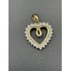 Image 1 : Gorgeous Sterling Heart Pendant - 3.3 Grams