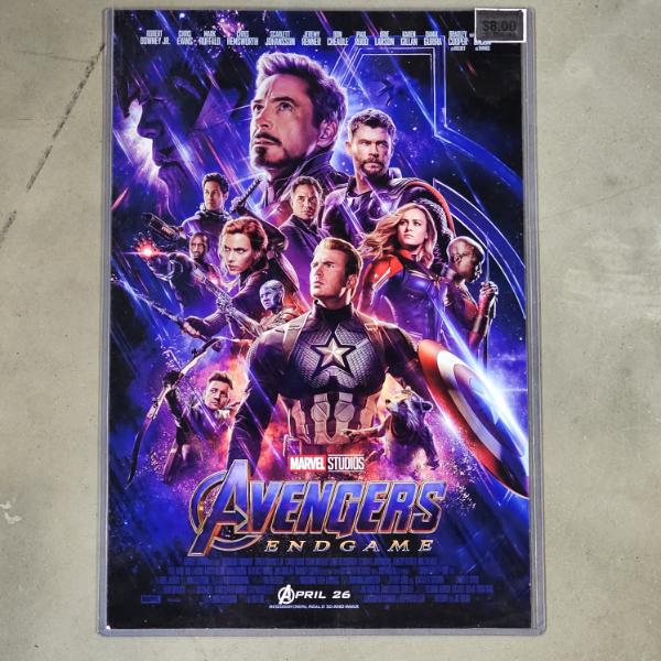 Marvel Studios Avengers: Endgame Movie Poster Art Print with Protector (18x12.5")