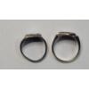 Image 6 : (2) Sterling Men's Engraved Rings - Size 8 & 10 - Total Weight: 20.3g