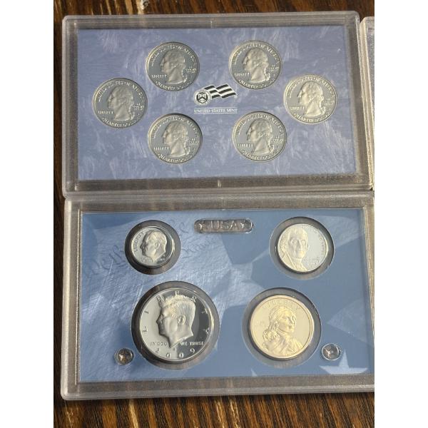 2009 U.S. Mint Proof Set - FV $7.19 - 90% Silver Includes 