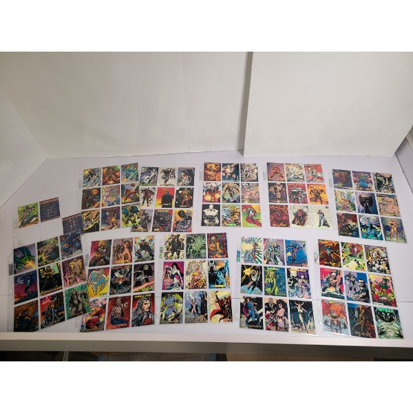 Lot of Trading Cards - The Creators Universe - All American Girl - American Flagg - Anotok - Aquan