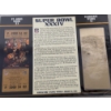 Image 1 : Authentic 2000 Super Bowl XXXIV NFL Football Ticket & 24K Gold Plated Ticket - Mint Condition