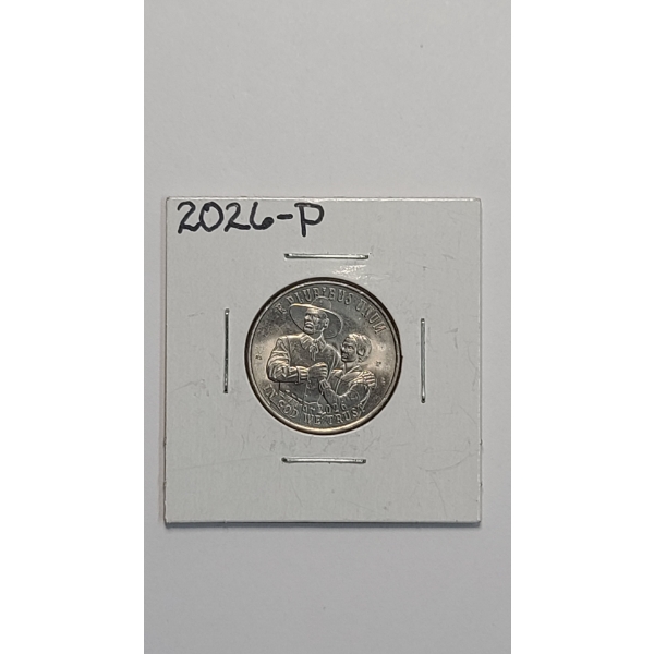 2026-P Mayflower Compact Quarter From The U.S Mint Semiquincentennial Coin Program
