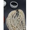 Image 7 : Large Lot of Costume Jewelry - Bangles Galore! - Cool Pattern Necklace & Bracelet Matching Set 