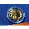 Image 2 : Incredible Collectors Coin ~ 24KT Gold Plated Buffalo Nickel With Certificate of Authenticity!