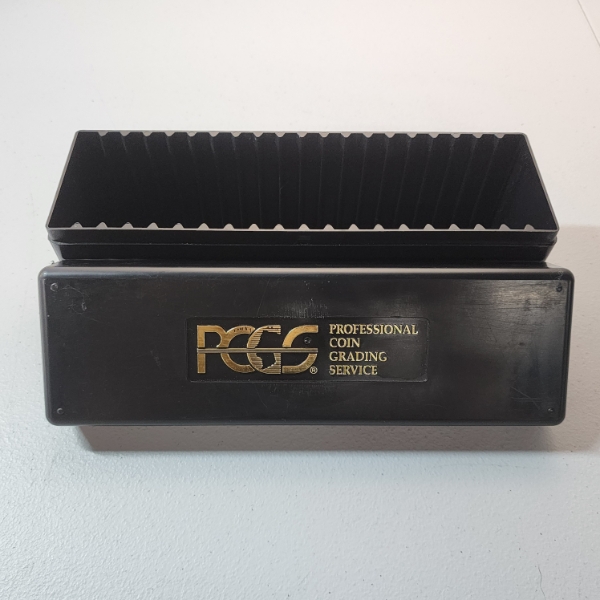 PCGS Black Coin Slab Holder - Holds 20 Standard PCGS Slabs 