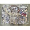 Image 2 : Nadia B New Weekender Tote 21''x7''x10'' High Quality, Zip Top Closure, With Pom Pom Decorations & C