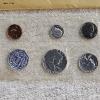 Image 2 : 1963 United States Mint Uncirculated Coin Set ft. 90% Silver Half-Dollar, Quarter, and Dime