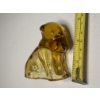 Image 9 : Adorable Degenhart Vintage Glass Dog Figurine- Golden Glo