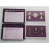 Image 1 : 1988 and 1990 United States Mint Proof Sets In Original Packaging With CoA