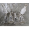 Image 1 : Nine Vintage Glass Supreme Dairy Alliance Ohio Milk Bottles