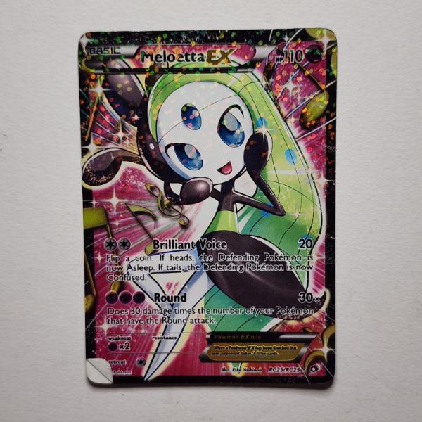 Meloetta EX RC25/RC25 Holo Rare Vintage Pokemon Trading Card