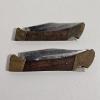 Image 3 : Pair of Vintage Pakistani Buck Style Folding Pocket Knives