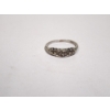 Image 5 : Beautiful 14K White Gold Ring - Size 6.5 - Total Weight: 1.9g