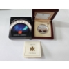 Image 1 : RCM 2003 Canada $20 Natural Wonders Northern Lights 1 oz .9999 Fine Silver Coin 