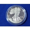 Image 3 : 2001-W American Silver Eagle Proof 1 oz .999 Fine Silver w/ Box & COA 