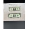 Image 4 : America's Founding Fathers 2018 Currency Set - Series 2013 $1 and $2 Matching Set - COA on back - De