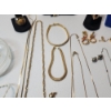 Image 7 : Lot of Assorted Costume Jewelry - Gold/Silver Tone, Rings, Bracelets, Sets