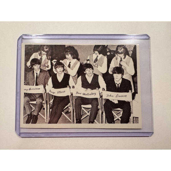1964 Topps The Beatles Trading Card In Protective Holder - Mint Condition