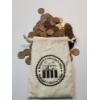 Image 1 : Lot of Assorted Years U.S. Lincoln Pennies - Mainly Wheat Pennies In Collector's Bag - FV~ $1.49