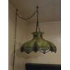 Image 2 : *Pick Up At Louisville Home - No Shipping Available* Exquisite Vintage Green With Red Accents Slag