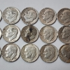 Image 3 : Lot of Assorted Years United States 90% Silver Roosevelt Dimes - Face Value: $1.50