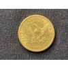 Image 3 : 1881 United States Gold $5 Coin - AGW: 0.2419 Oz