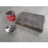 Image 6 : Interesting Vintage Collectables Including Heavy Glass Bowl, Bible, Metal Lighter, Pins, Ashtray & M