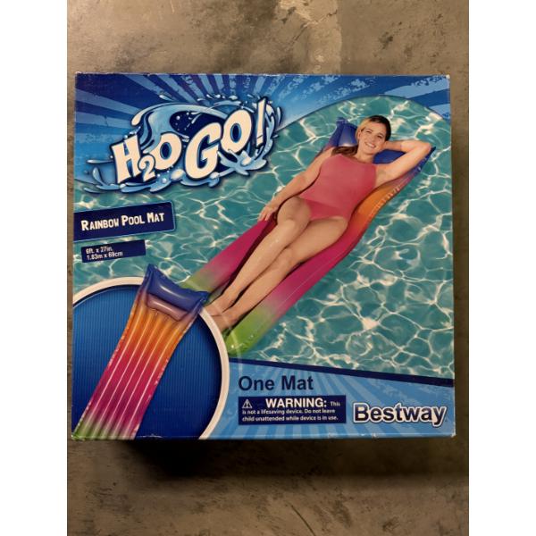 New in Box - Inflatable Pool Mat - 6 feet x 27 inches