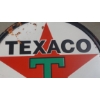 Image 4 : Large 35" TEXACO STAR Licensed Retro Metal Embossed Advertising Sign