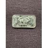 Image 2 : Buffalo Indian 1 Gram Troy Oz Fine Pure .999 Silver Bar - Mint Condition - Rare Bar