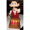Image 2 : Lot of 2 Musical Figurines - Animated Musical Bartender & Clown Music Box