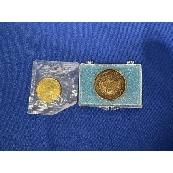 Tokens -1975 Ohio - Erie Canal - Canal Fulton, Ohio Token - 150th Anniversary 