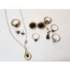 Image 6 : Assorted Costume/Fashion Jewelry - Rings, 18" Necklace, Rings