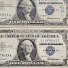 Image 3 : Four U.S. One Dollar Silver Certificates FV: $4.00