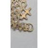 Image 3 : 14K Gold Necklace Pendants & Studback Earrings - Total Weight: 1.9g