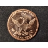 Image 3 : Tyrannosaurus Rex Dinosaur 1 Oz .999 Fine Copper Round 