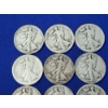Image 2 : Lot of 11 Years Walking Liberty Silver Half Dollars - FV: $5.50
