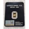 Image 3 : 0.5-gram NASCAR Racing .9999 Gold Bar!!!