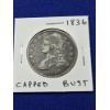 Image 2 : High-Grade 1836 Capped Bust Silver Half Dollar - Excellent Coin! 