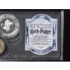 Image 3 : INCREDIBLE NOBLE COLLECTION Harry Potter Three Piece Replica Coins With Certificate & Display Case