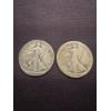 Image 1 : 2 - United States  Walking Liberty Half Dollars - Nice Coins & Harder To Find!!